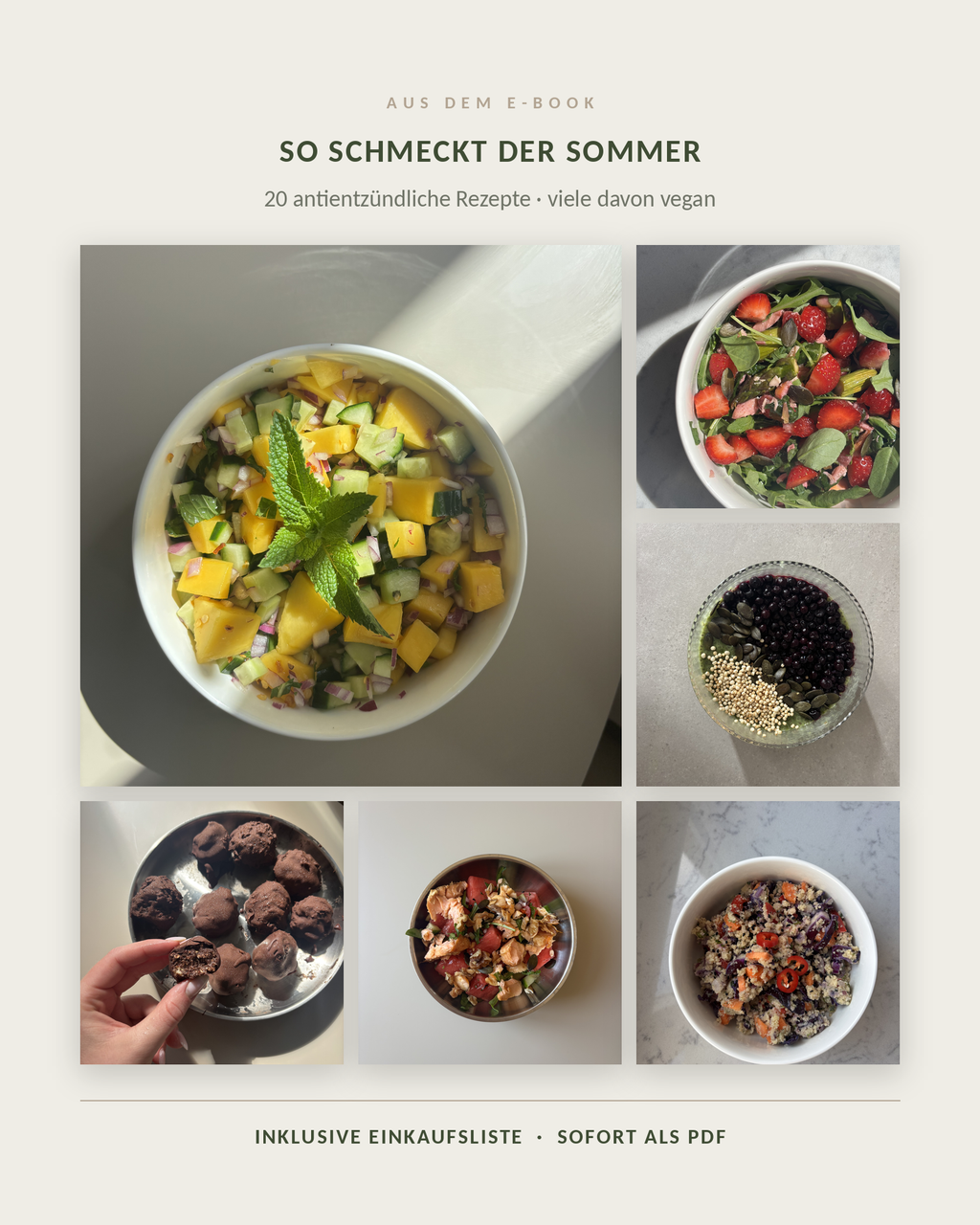 20 antientzündliche Rezepte - Sommer Edition 10% Sale